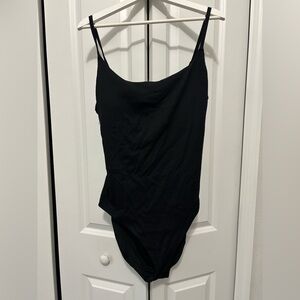 Aerie Black Full Coverage One-Piece
